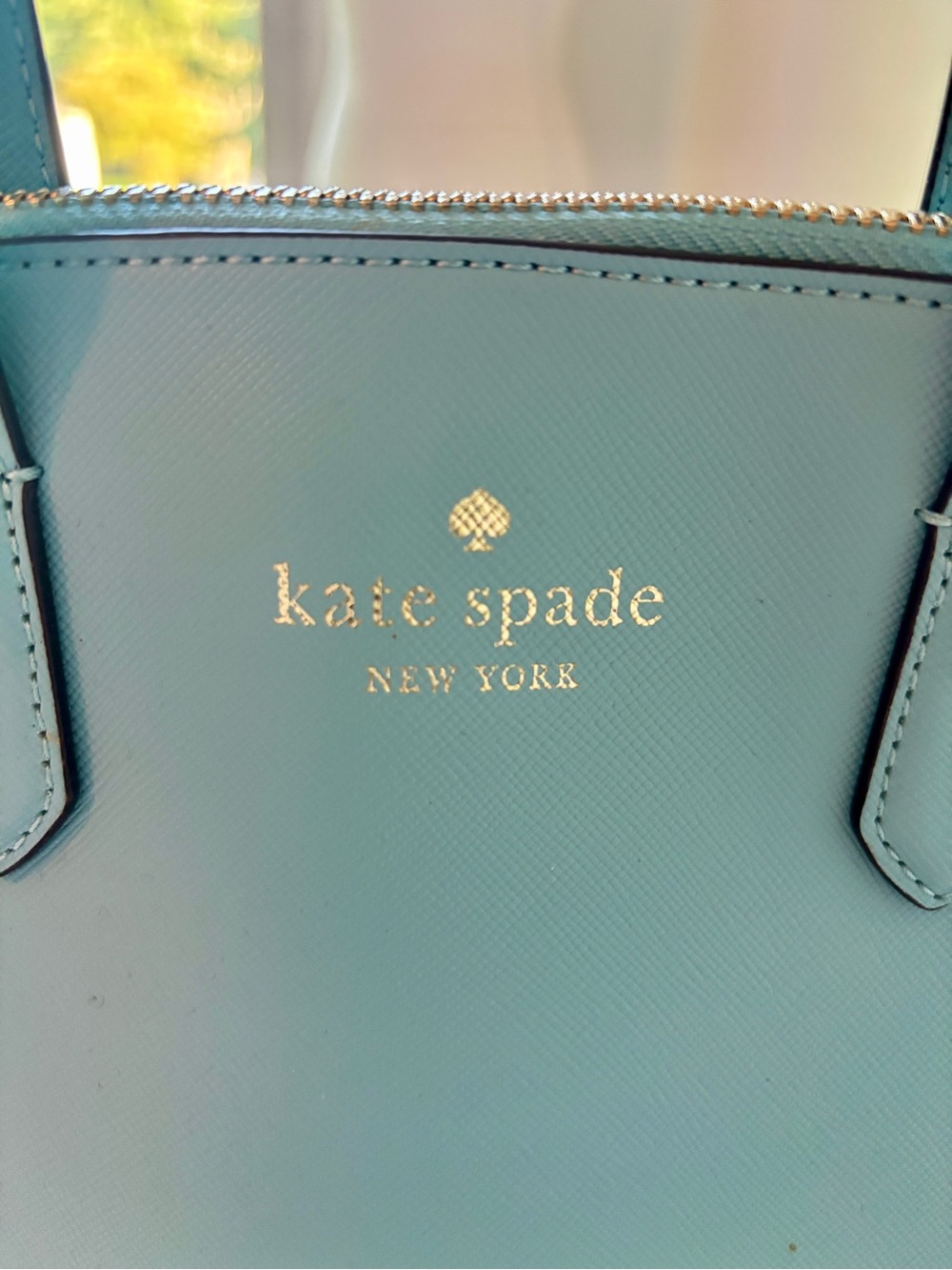 Kate Spade Robin's Egg Blue Medium Dome Purse - NWT - Picture 3 of 11